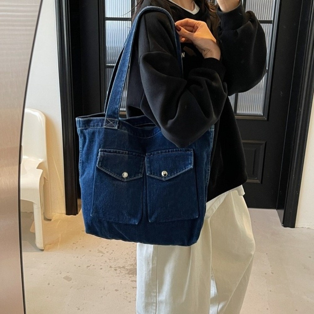 Shoulder Bag Structured - Sacs à bandoulière en jean de
