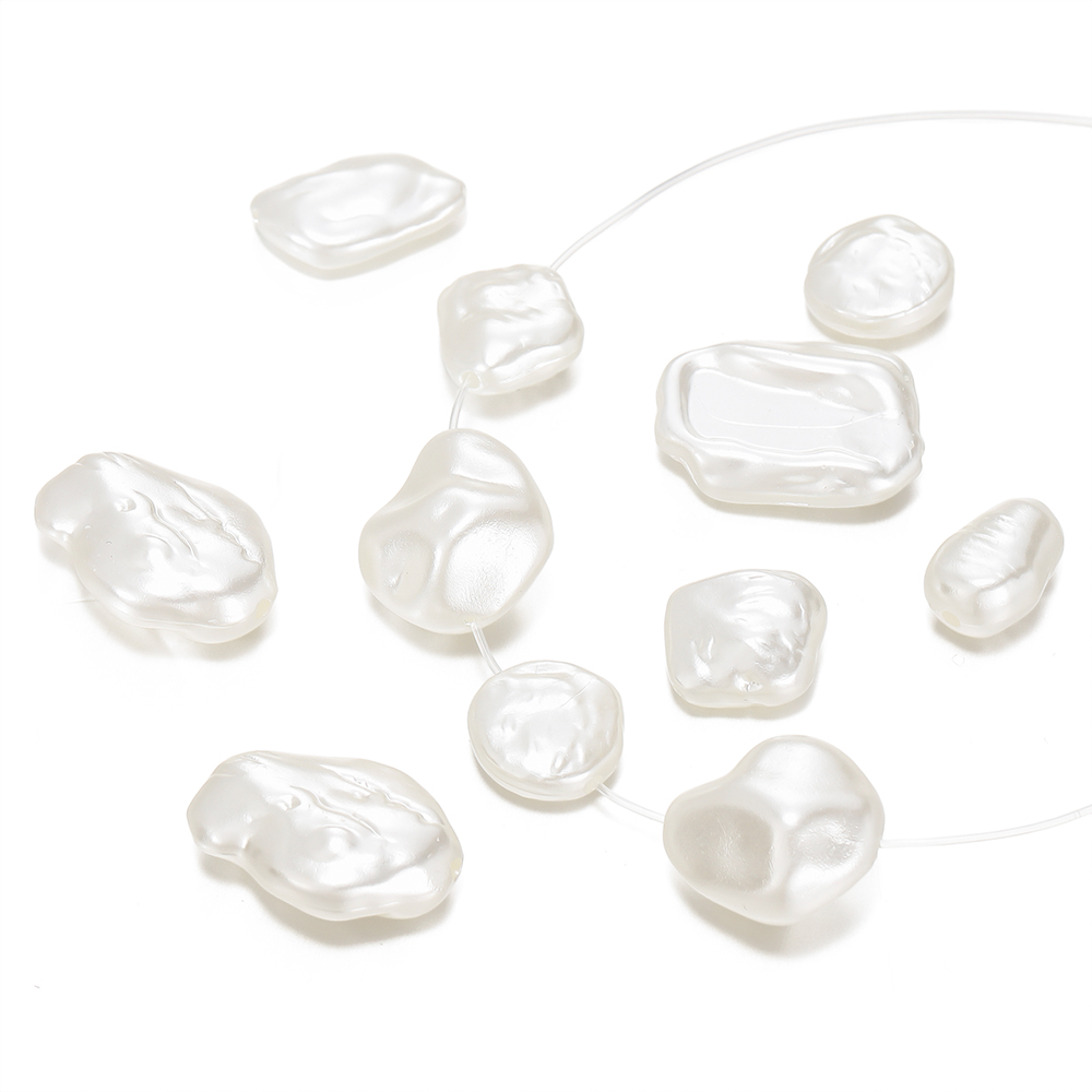 Pearl Earring Stud - Perles ABS de Style Baroque, Pendentif