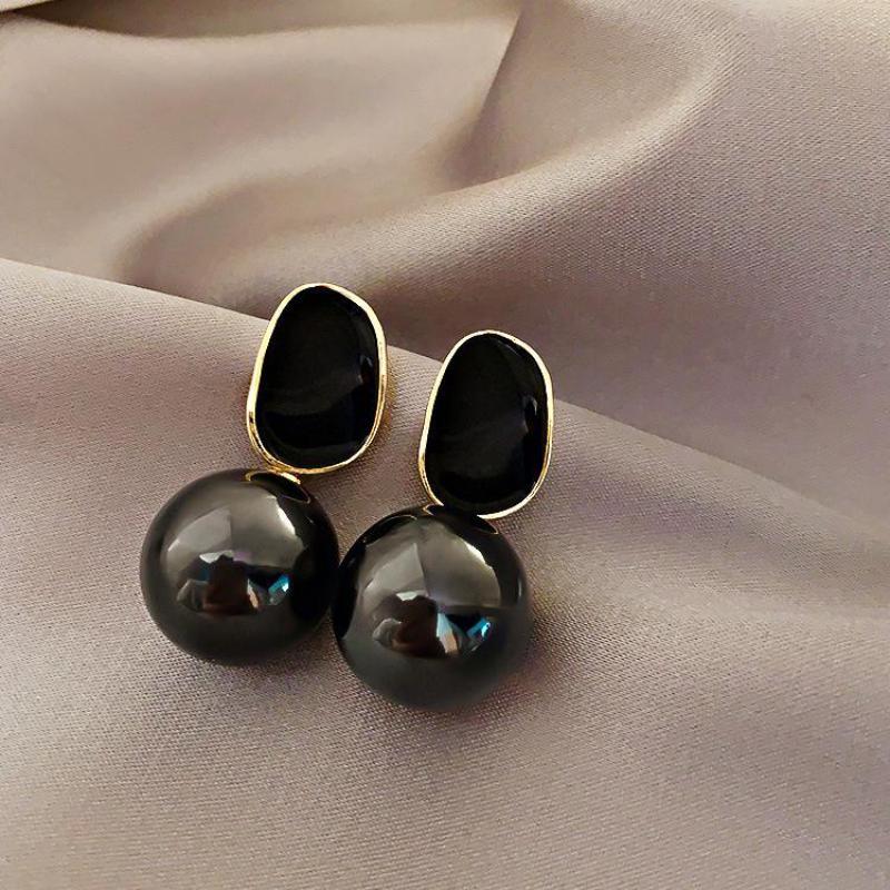 Pearl Earring Stud - Boucles d'oreilles en perles pour femmes,