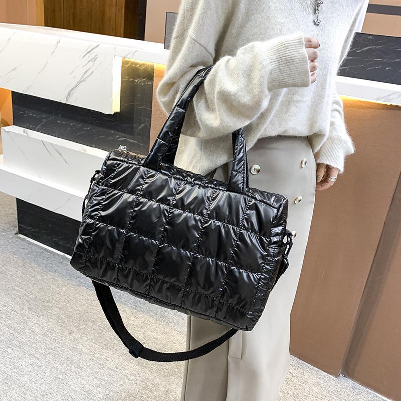 Shoulder Bag Structured - Sac à bandoulière en coton avec
