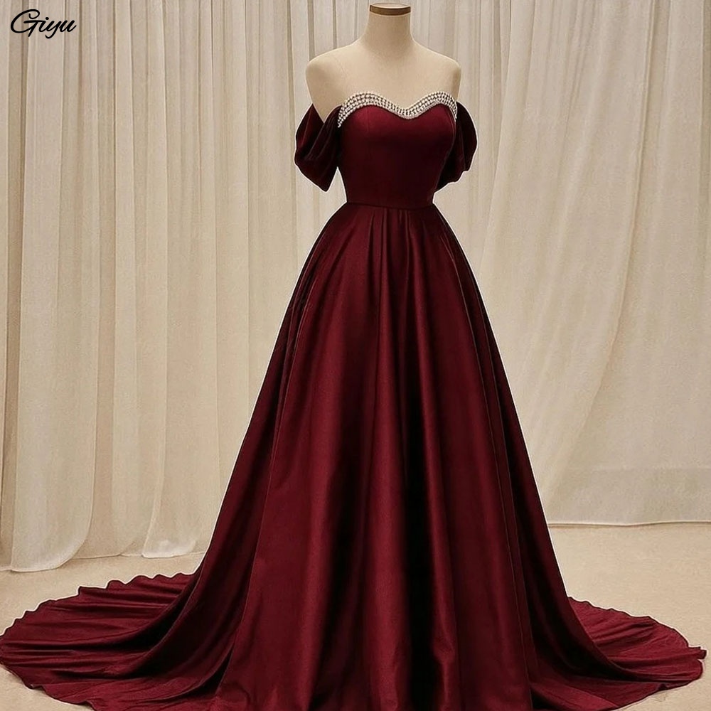 Women'S Formal Dinner Wear - Robes de soirée Giyu Brown pour