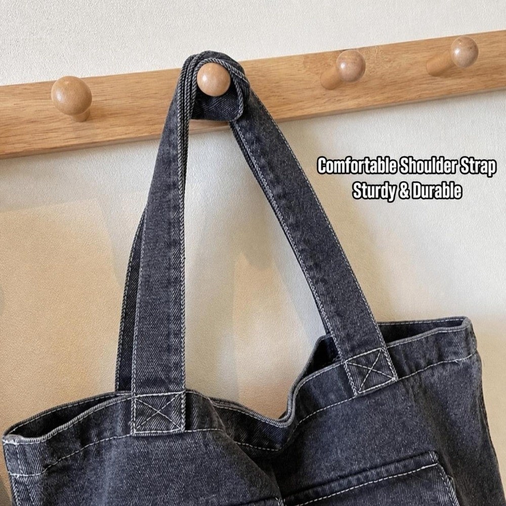 Sacs à bandoulière en jean de  - Shoulder Bag Structured avis et prix