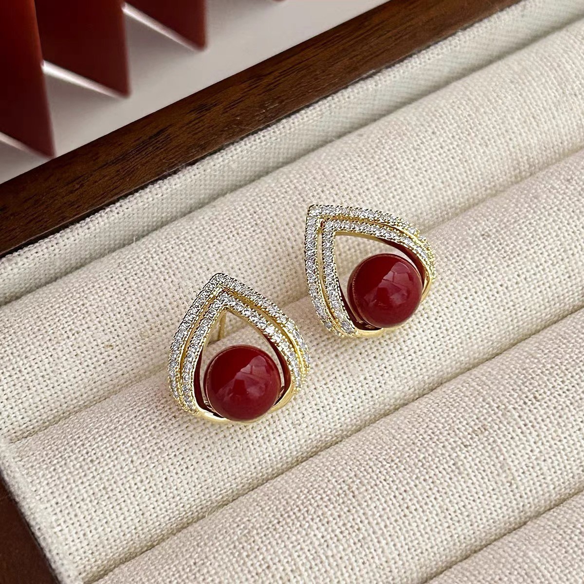Boucles d'oreilles clous en ar - Pearl Earring Stud avis et prix