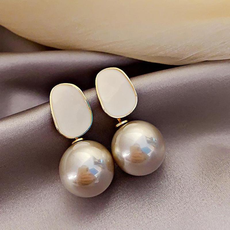 Boucles d'oreilles en perles p - Pearl Earring Stud avis et prix
