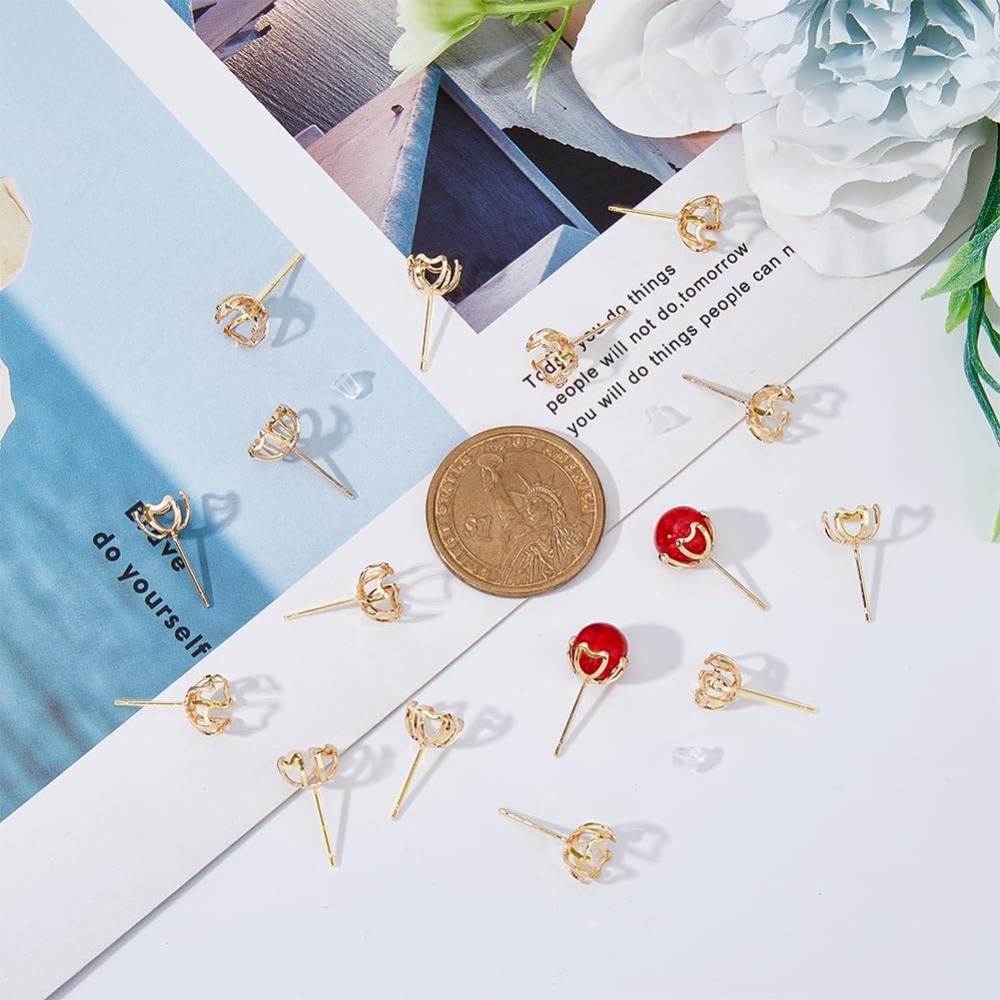 30 pièces de montage de boucle - Pearl Earring Stud avis et prix