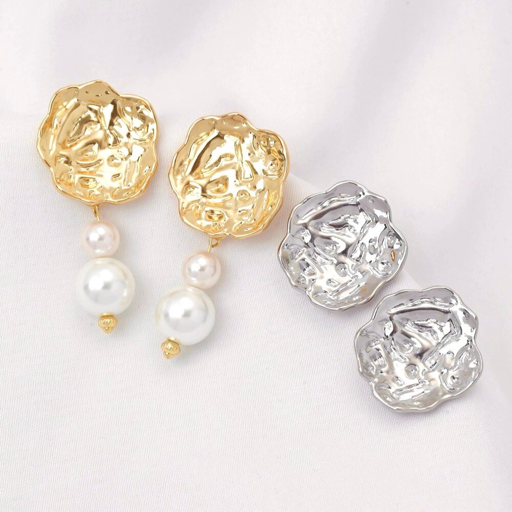 2 paires de boucles d'oreilles - Pearl Earring Stud avis et prix