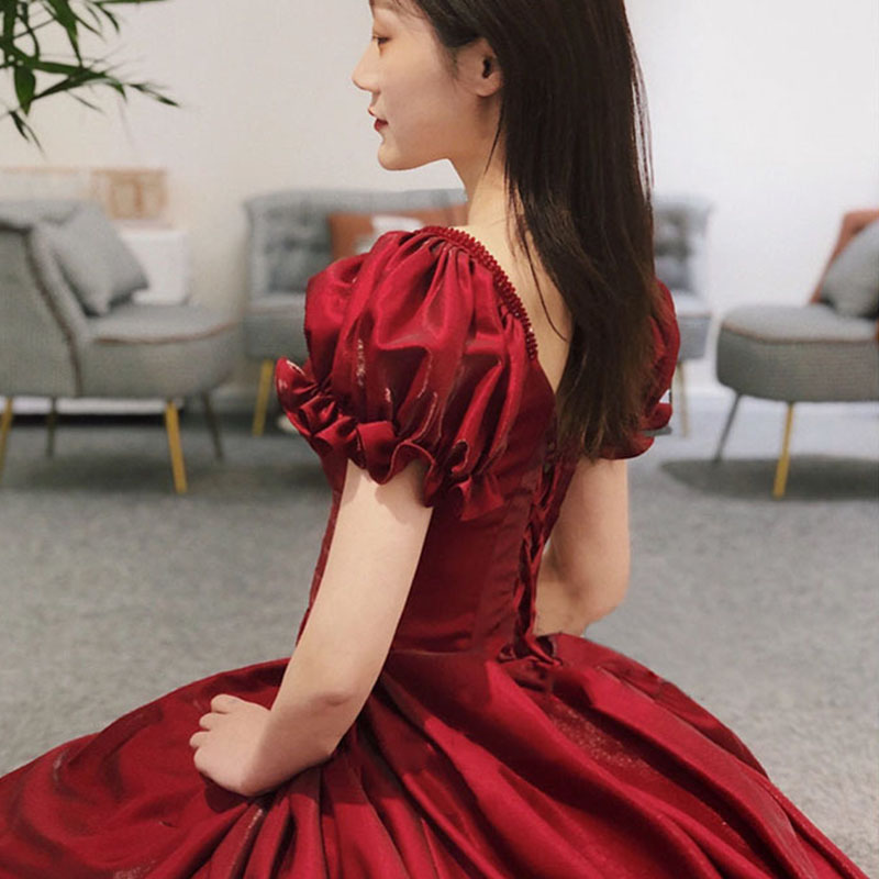 Robe de Soirée Rouge pour Femm - Women'S Formal Dinner Wear avis et prix