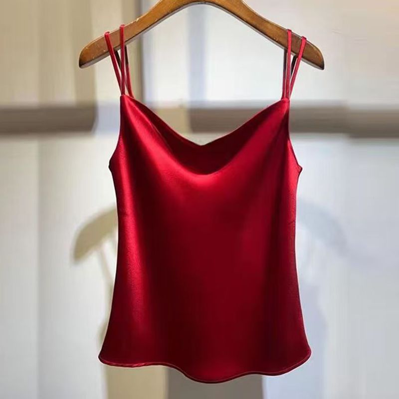 2025 Sexy Satin soie Camisole  - Silk Camisole Work avis et prix