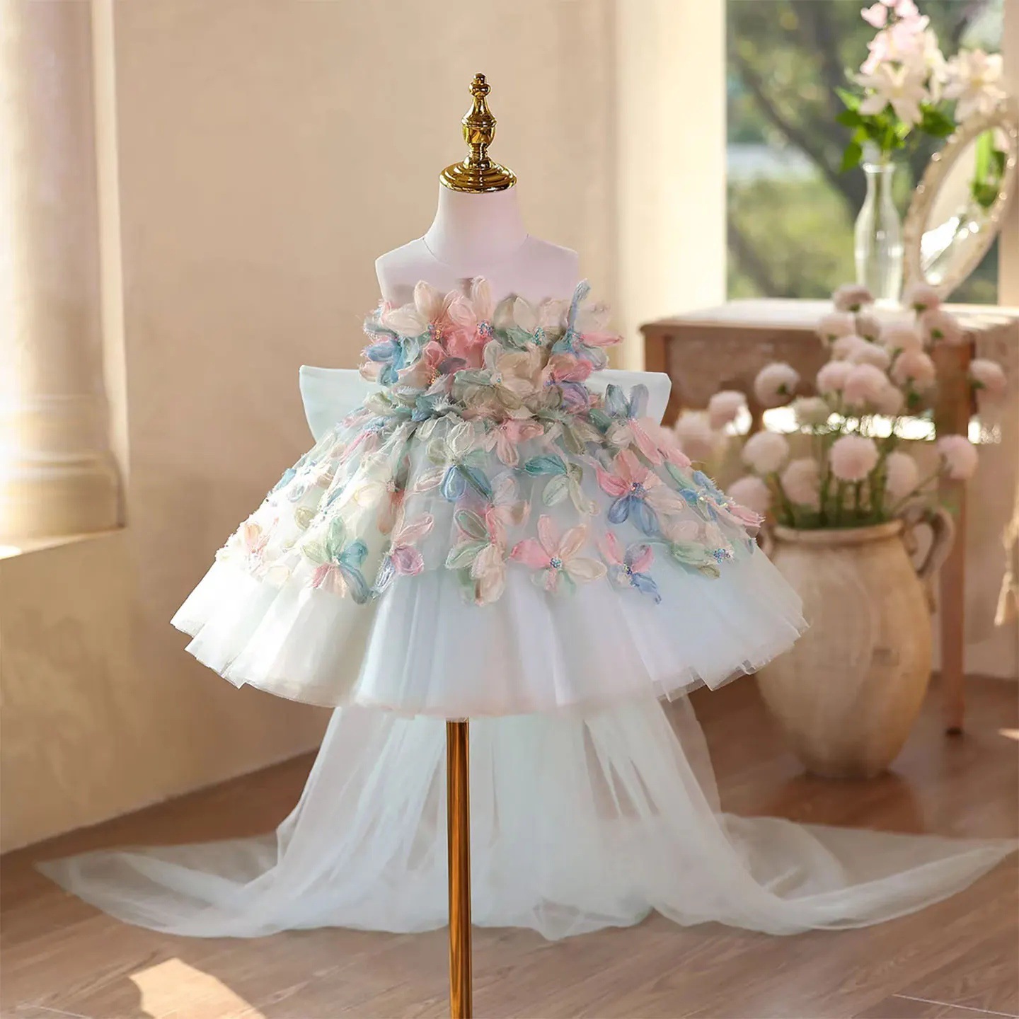 Robe de Princesse Florale de L - Women'S Formal Wear For Girls avis et prix