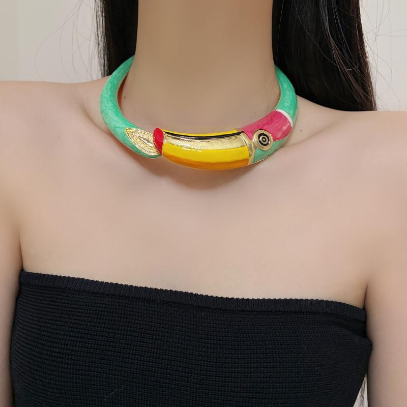 Collier ras de cou toucan de l - Women'S Formal Dinner Wear avis et prix