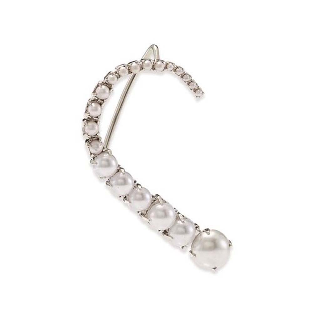 Stonefans-Clips d'oreille en p - Pearl Earring Stud avis et prix