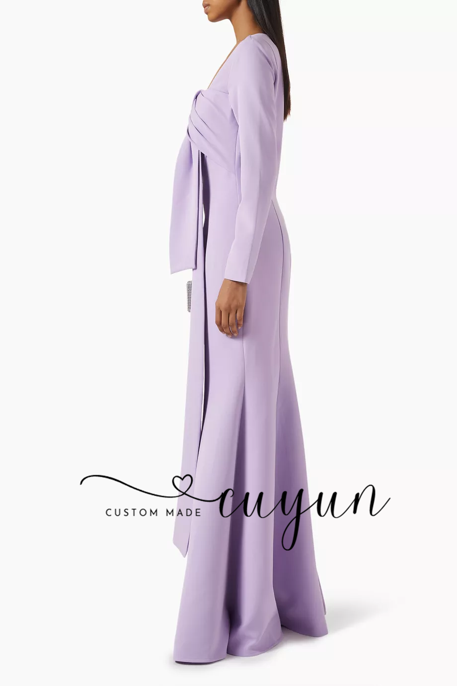 CUYUN personnalisé lavande fem - Women'S Formal Dinner Wear avis et prix