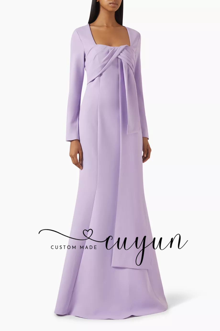 CUYUN personnalisé lavande fem - Women'S Formal Dinner Wear avis et prix