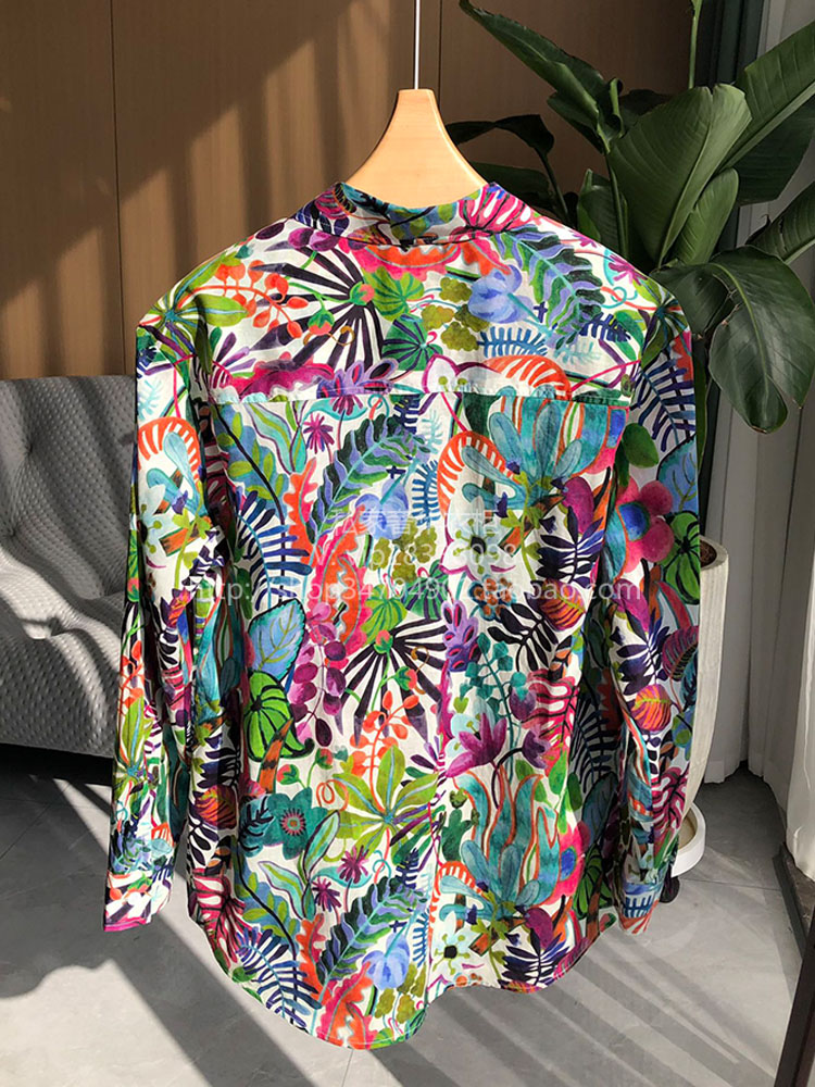 Chemise en Satin à Manches sul - Silk Blouse Button avis et prix