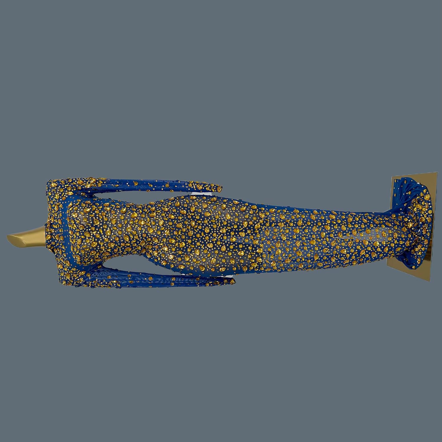 Robe longue élégante en maille - Women'S Formal Dinner Wear avis et prix