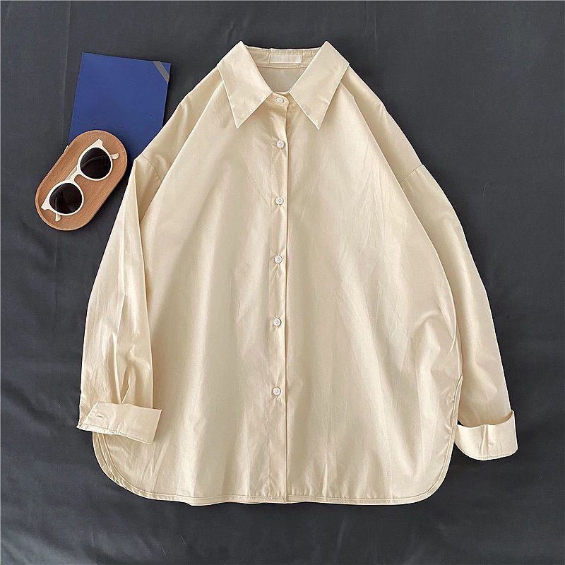 Chemise ample à manches longue - Silk Blouse Button avis et prix